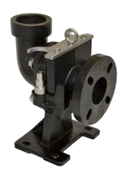 Lift Station Base Elbows Flo Pro&reg; FPBEA300H 2 1/2" & 3" Horizontal Base Elbow with 3" NPT  Discharge Elbow