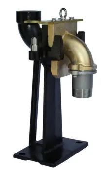 Lift Station Base Elbows Flo Pro&reg; FPBEA150X 1 1/2" Base Elbow Standard Non-Sparking