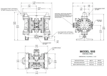 sandpiper-s05-stainless-steel-dimensions