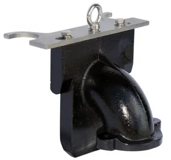 Lift Station Pump Adapter Flange Flo Pro&reg; FPPF200 2" Lift-Out Flange Standard (Includes Pump Adapter Nipple)