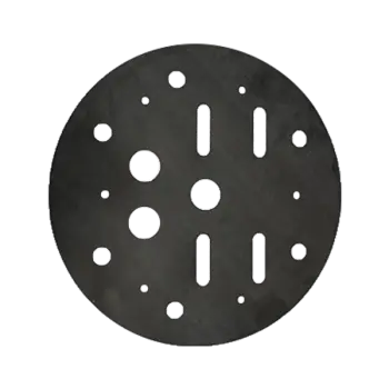NOMAD® diaphragm pump part N15-3525-52 Center Block Gasket, Buna Replaces Wilden® 15-3525-52