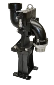 Lift Station Base Elbows Flo Pro&reg; FPBEA300V 3" Vertical Base Elbow with 3" NPT Discharge Elbow