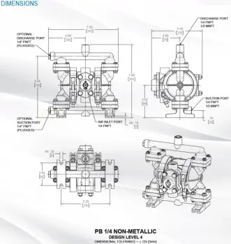 sandpiper-pb1-4-non-metallic-pump-dimension