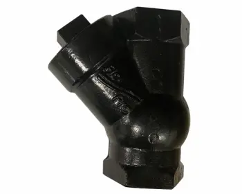 Lift Station Piping Components Flo Pro&reg; FPBVA125 1 1/4" Cast Iron Ball Check Valve