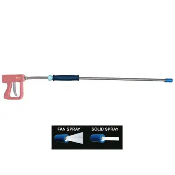 SuperKlean® D-WAND Nozzle Wand, 38" Long, Stainless Steel